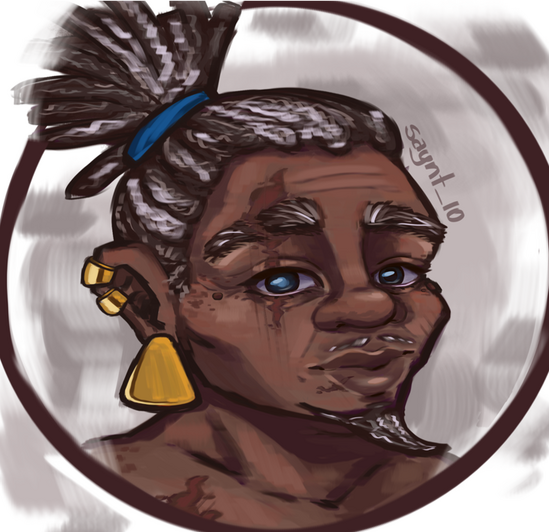 É um desenho de uso pessoal, eu o usei em uma sessão de rpg em um grupo de amigos.
